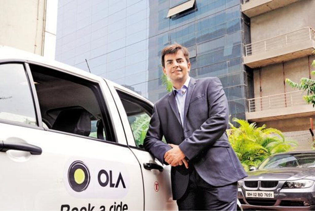 Bhavish Aggarwal- the founder of Ola Cabs